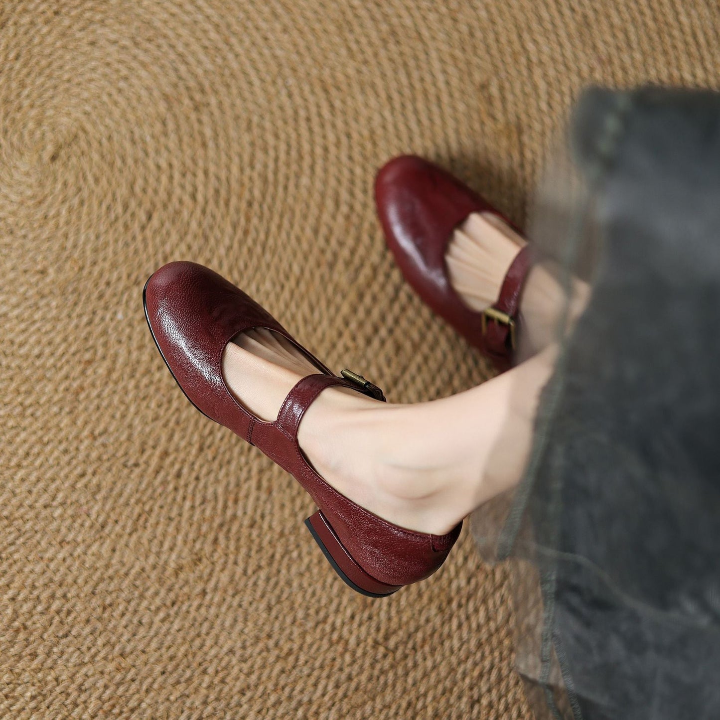 Elva Genuine Leather Shoes