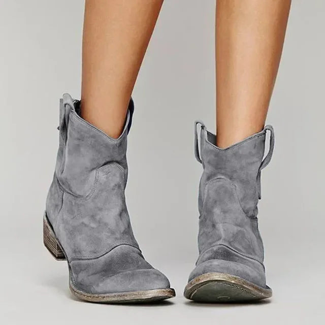 PALOMA VINTAGE WESTERN ANKLE BOOTS