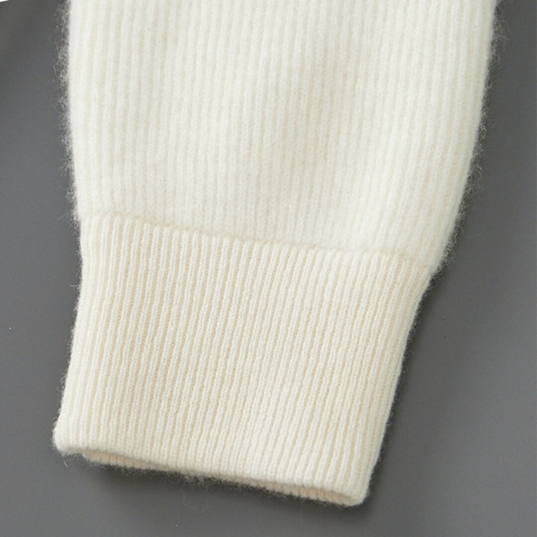 Luciano Cashmere Zip Cardigan