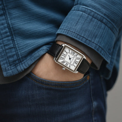 Pablo Raez Leather Watch