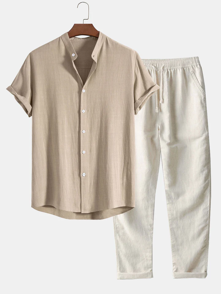 JEREMY CASUAL LINEN SET