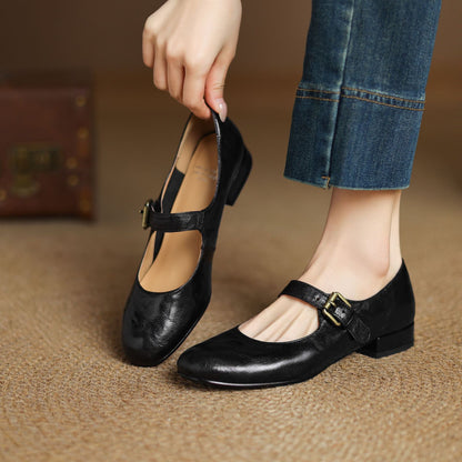 Elva Genuine Leather Shoes