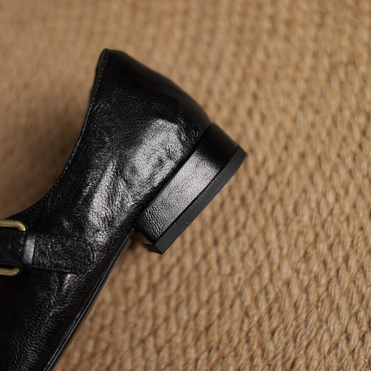 Elva Genuine Leather Shoes