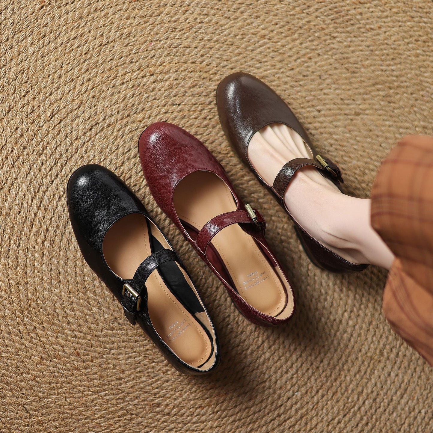 Elva Genuine Leather Shoes