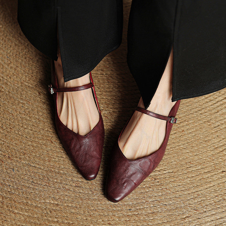 Orella Genuine Leather Mules