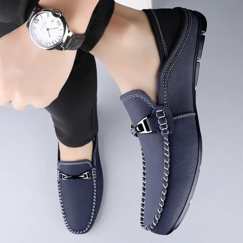 Melver Genuine Leather Loafers