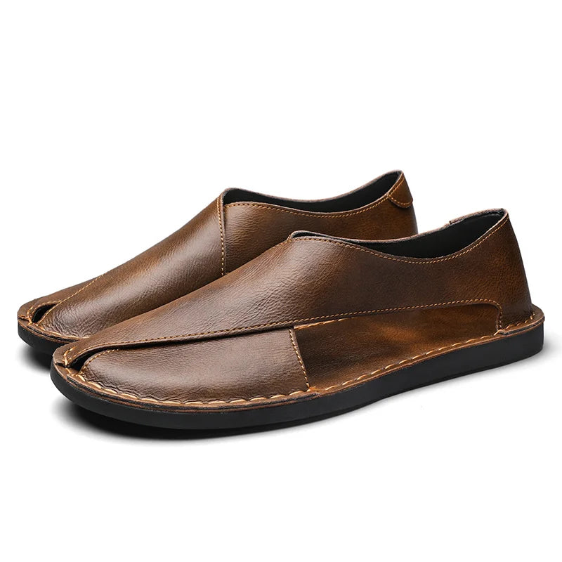 Nomad Calfskin Crossover Sandal