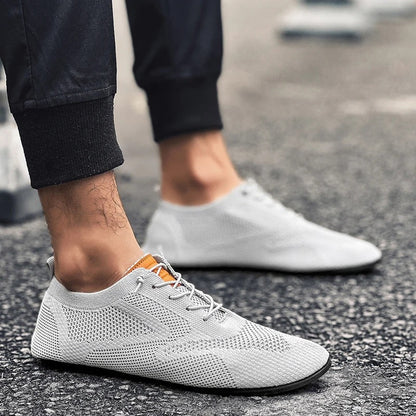 Mesh Knit Slip-Ons